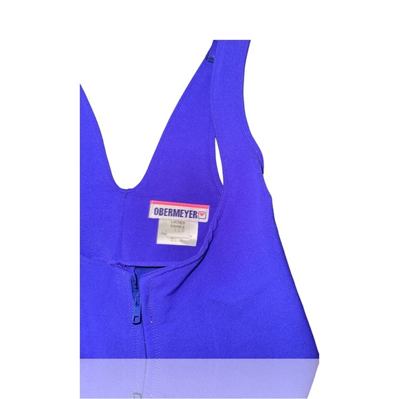 Obermeyer Vintage Bib Ski-Snow Overalls with Stir-ups: PURPLE: Ladies 10R - Picture 5 of 6